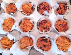 almond blueberry muffins